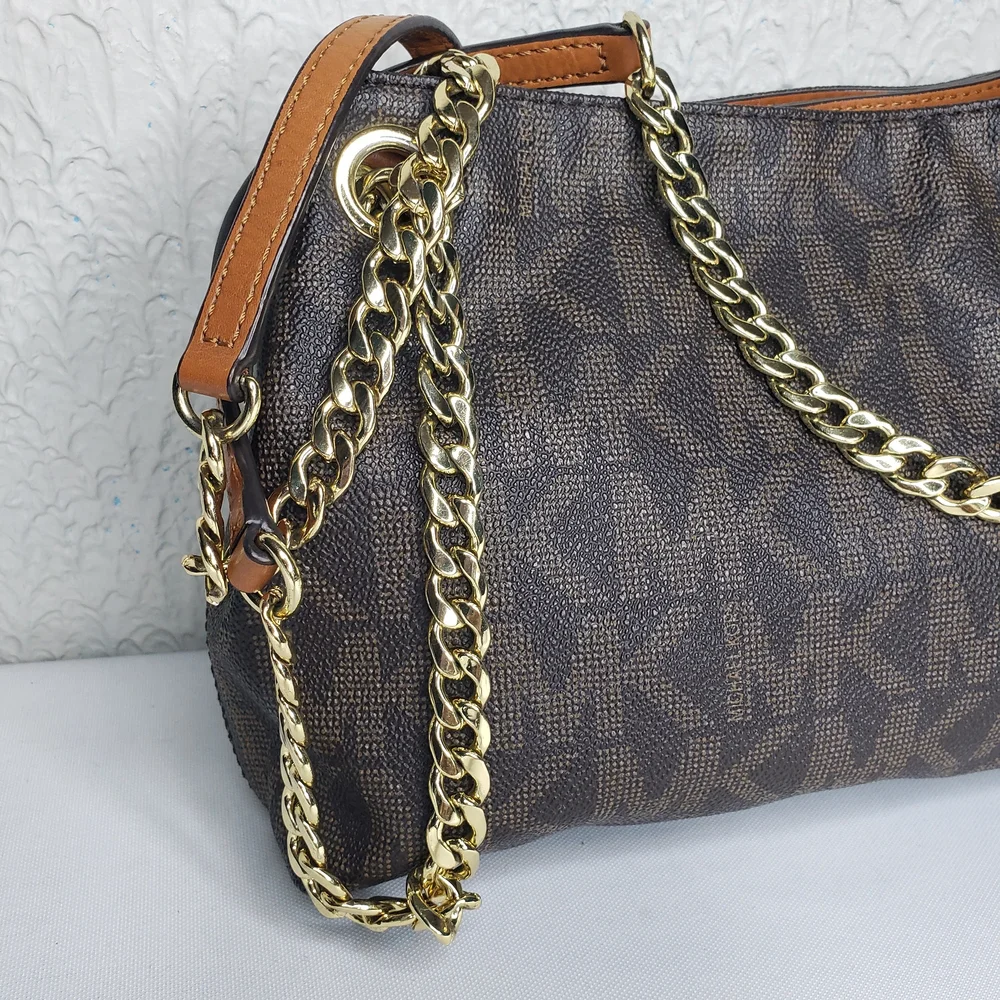 Michael Kors Brown Shoulder Bag - Picture 8 of 11